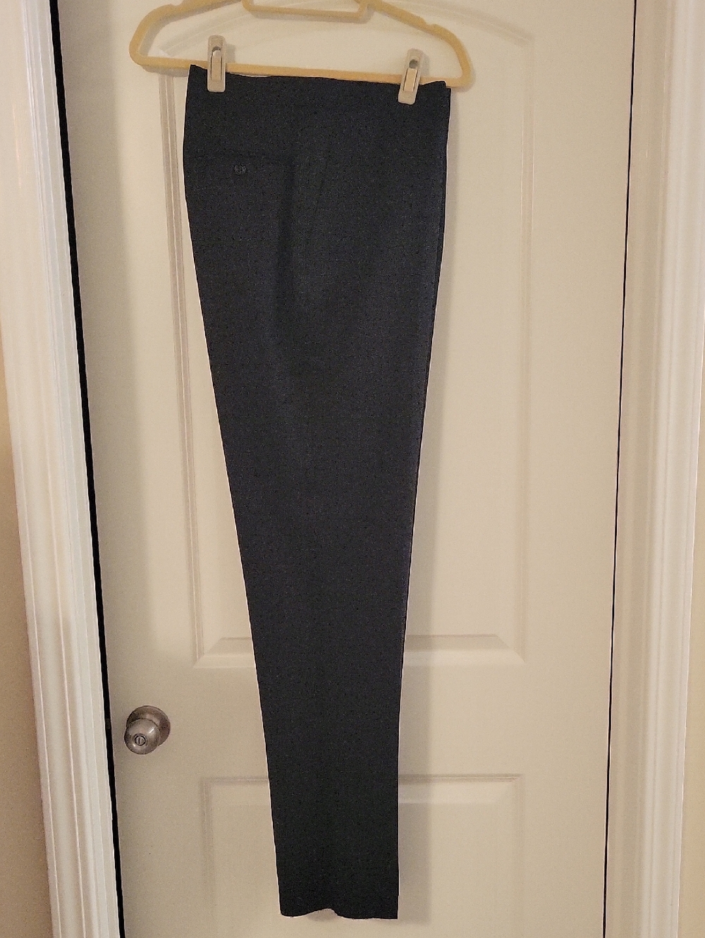 Men's Black Dress Pants - Classic Straight Fit
